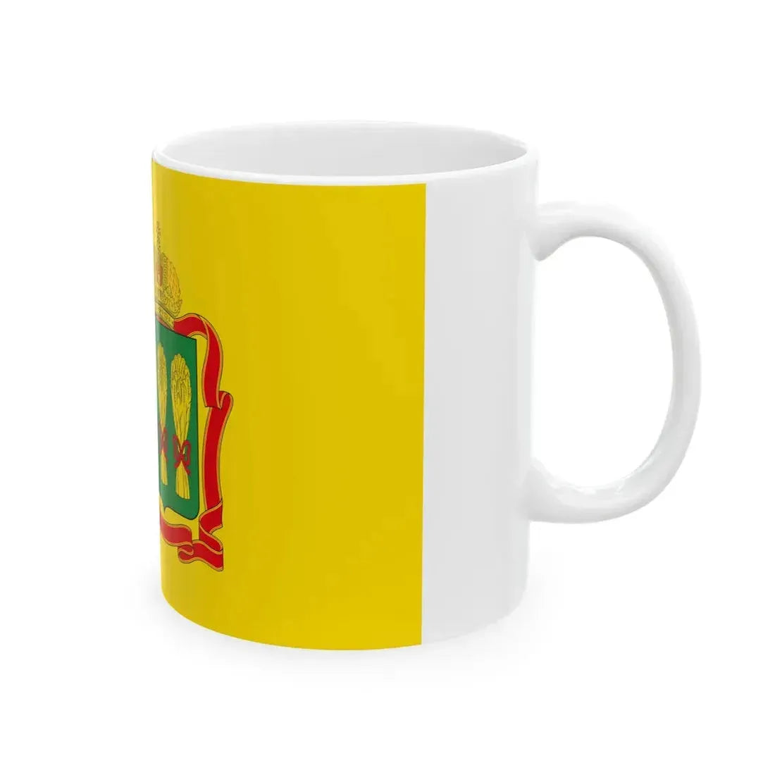 Flag of Penza Oblast (Russia) White Coffee Mug - Go Mug Yourself