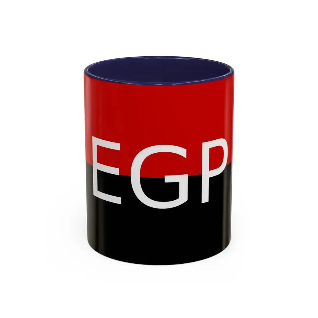 Flag of People's Guerrilla Army EGP - Accent Coffee Mug 11oz Navy - Go Mug Yourself