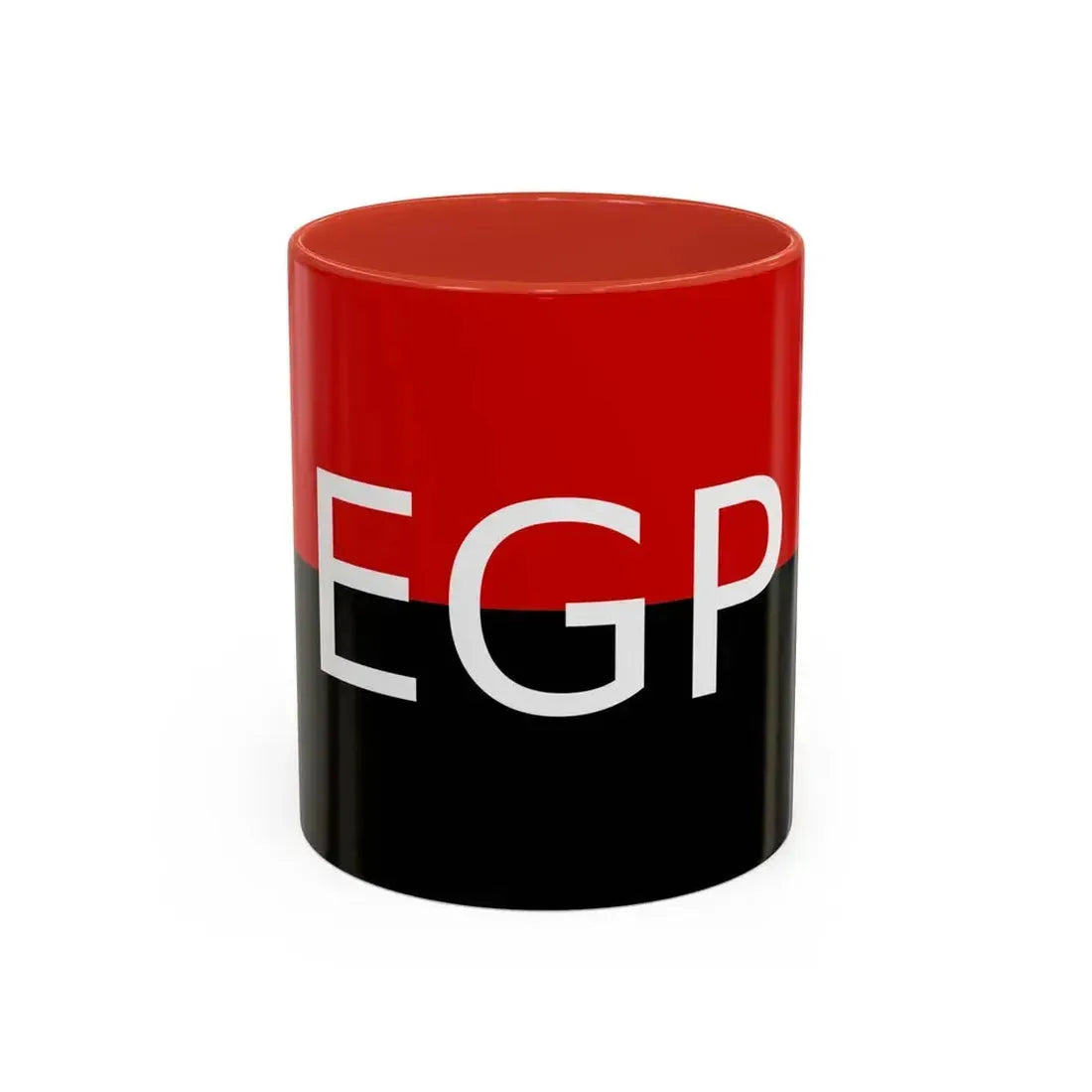 Flag of People's Guerrilla Army EGP - Accent Coffee Mug 11oz Red - Go Mug Yourself