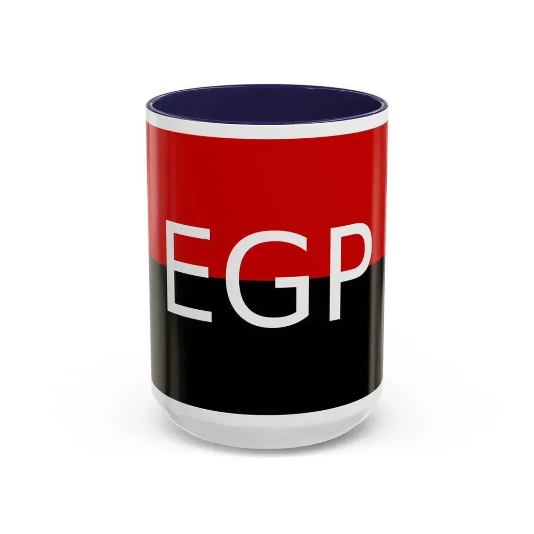 Flag of People's Guerrilla Army EGP - Accent Coffee Mug 15oz Navy - Go Mug Yourself