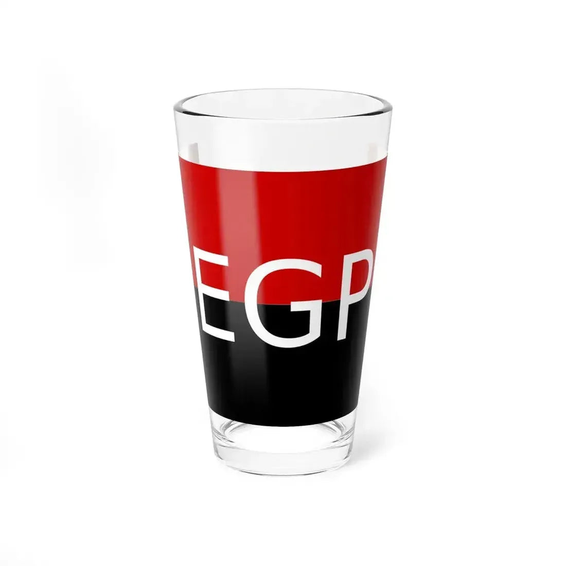 Flag of People's Guerrilla Army EGP - Pint Glass 16oz 16oz - Go Mug Yourself