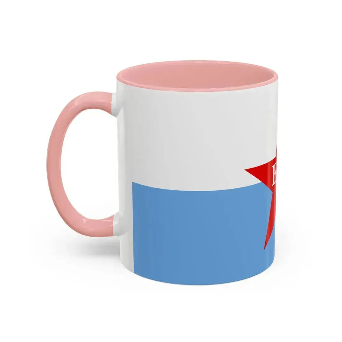 Flag of People's Revolutionary Army ERP - Accent Coffee Mug - Go Mug Yourself