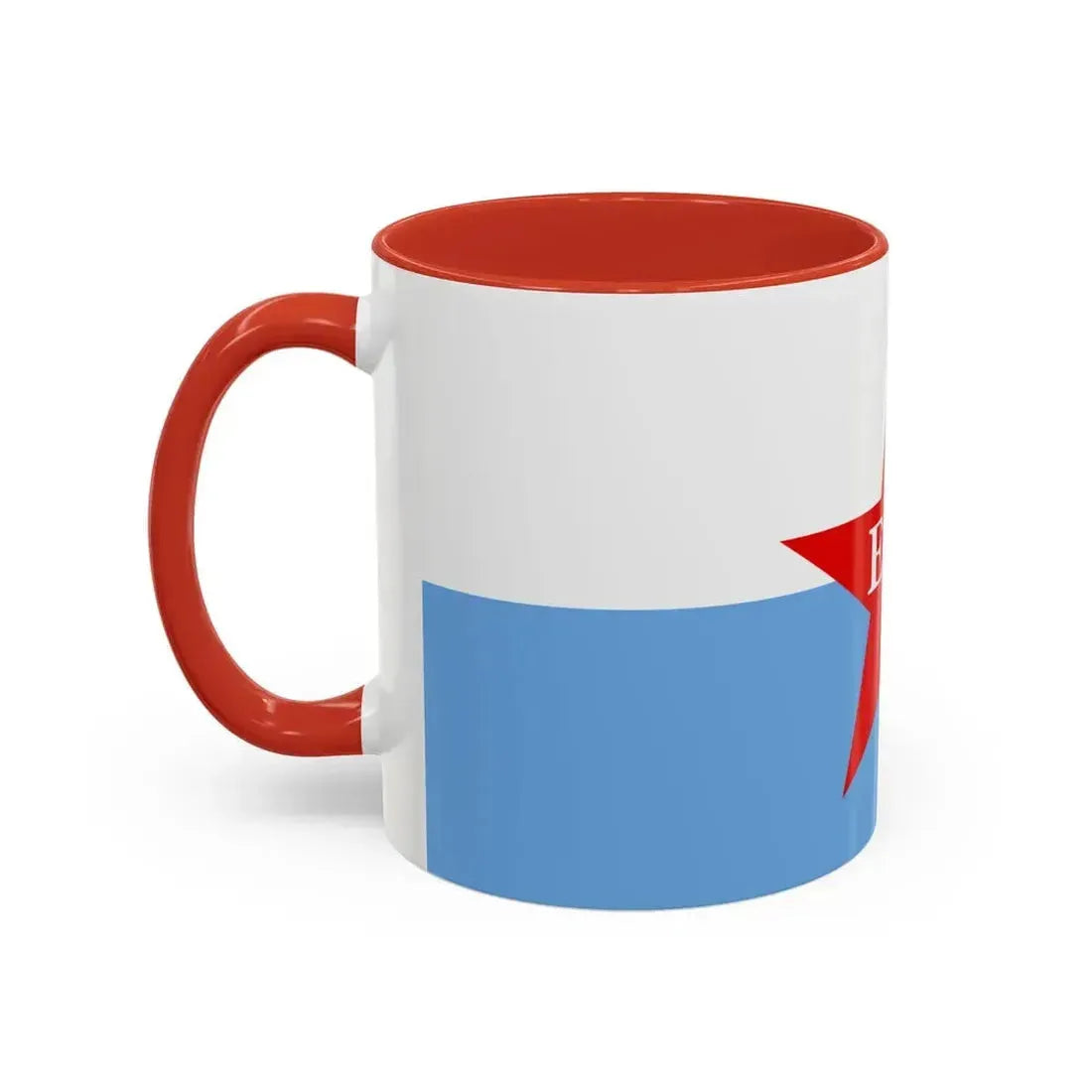 Flag of People's Revolutionary Army ERP - Accent Coffee Mug - Go Mug Yourself