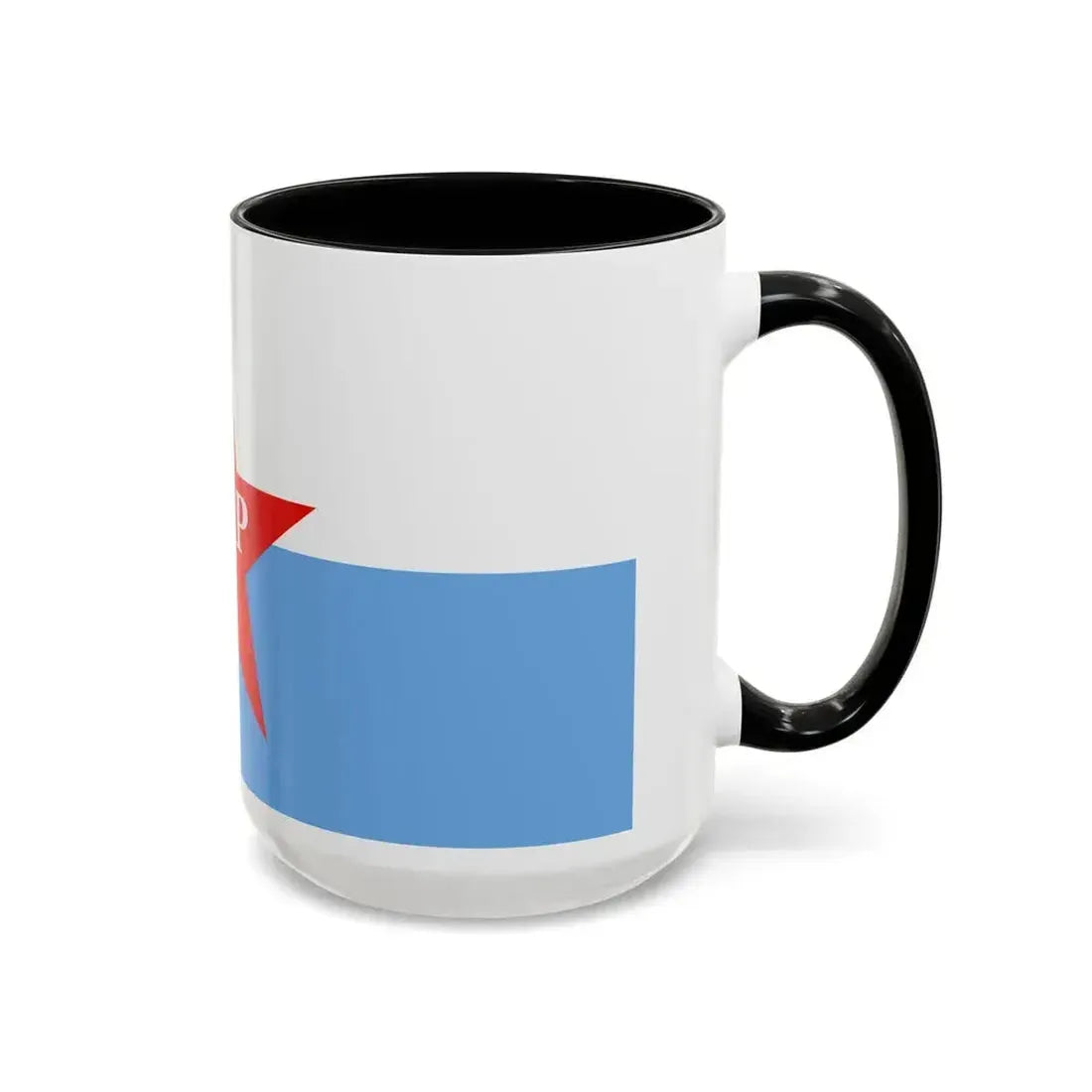 Flag of People's Revolutionary Army ERP - Accent Coffee Mug - Go Mug Yourself