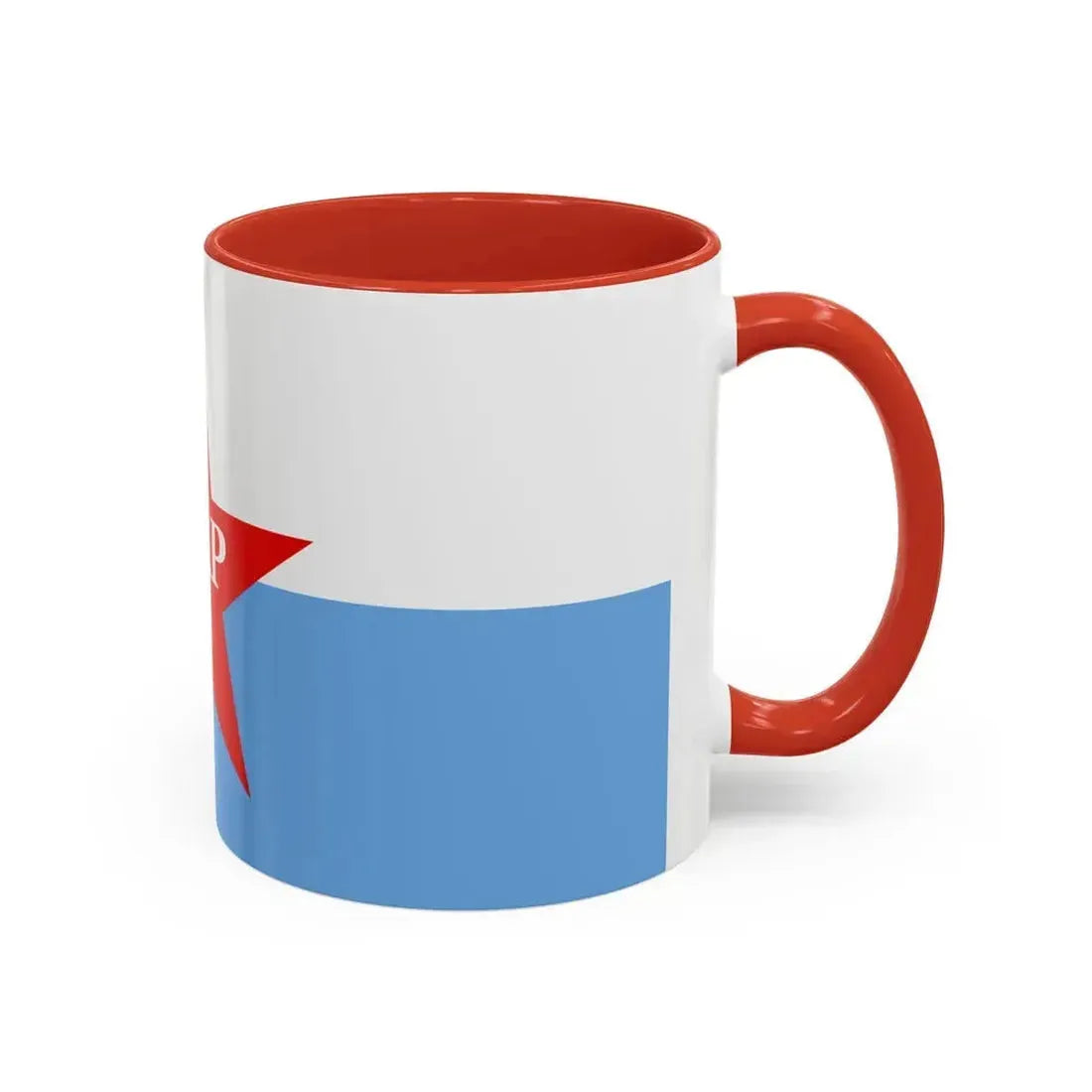 Flag of People's Revolutionary Army ERP - Accent Coffee Mug - Go Mug Yourself
