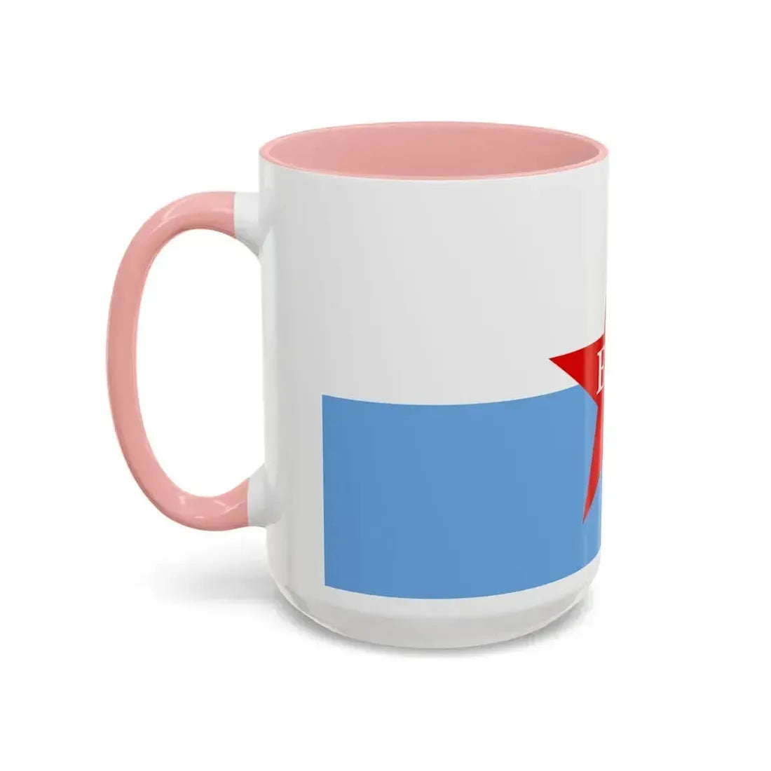 Flag of People's Revolutionary Army ERP - Accent Coffee Mug - Go Mug Yourself