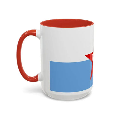 Flag of People's Revolutionary Army ERP - Accent Coffee Mug - Go Mug Yourself
