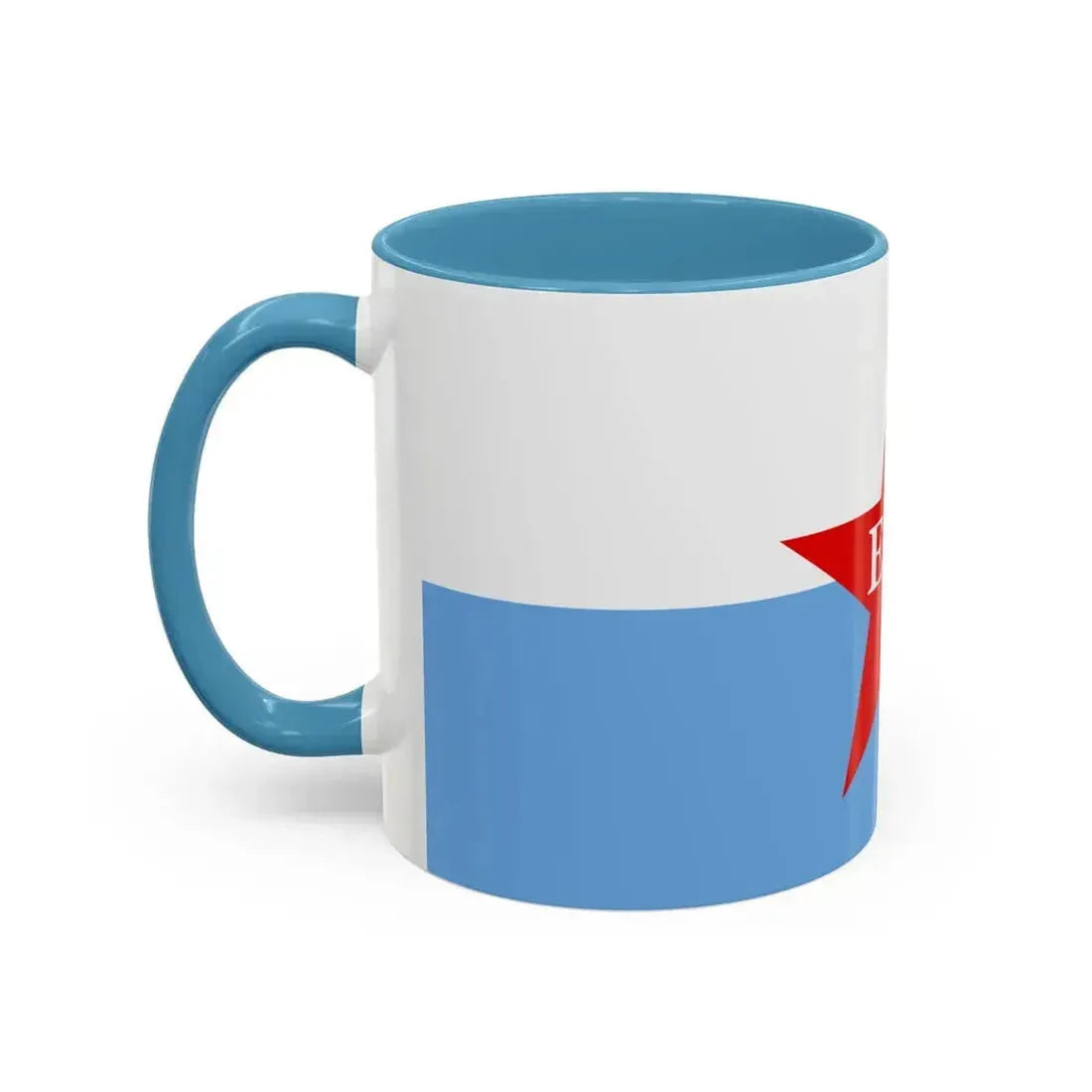 Flag of People's Revolutionary Army ERP - Accent Coffee Mug - Go Mug Yourself