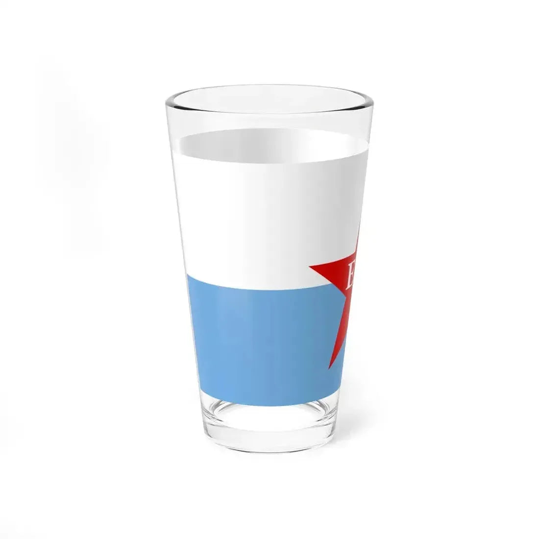 Flag of People's Revolutionary Army ERP - Pint Glass 16oz - Go Mug Yourself
