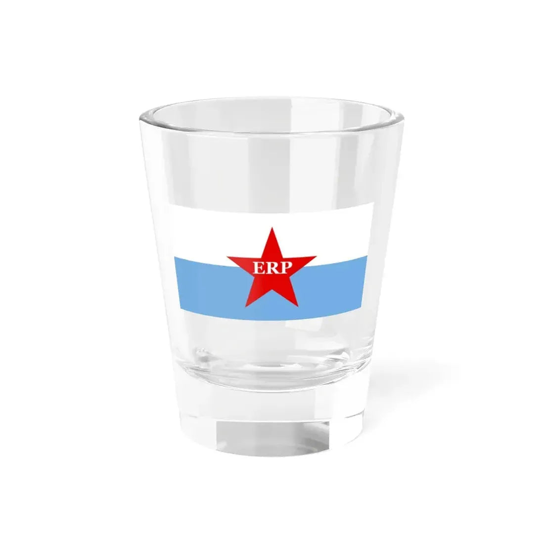 Flag of People's Revolutionary Army ERP - Shot Glass 1.5oz 1.5oz - Go Mug Yourself