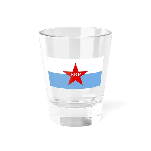 Flag of People's Revolutionary Army ERP - Shot Glass 1.5oz 1.5oz - Go Mug Yourself