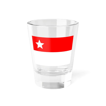 Flag of Peoples Revolution Alliance Magway (Myanmar) Shot Glass 1.5oz 1.5oz - Go Mug Yourself
