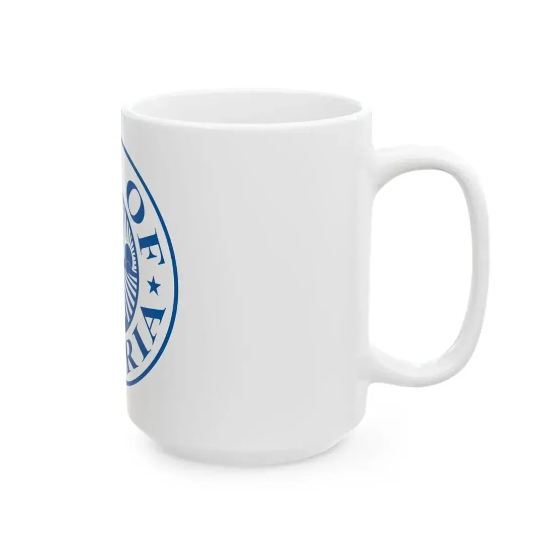 Flag of Peoria Arizona 1954-2017 (United States) White Coffee Mug - Go Mug Yourself