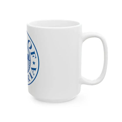 Flag of Peoria Arizona 1954-2017 (United States) White Coffee Mug - Go Mug Yourself