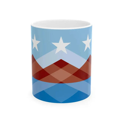 Flag of Peoria Arizona (United States) White Coffee Mug 11oz - Go Mug Yourself