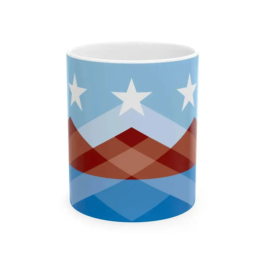 Flag of Peoria Arizona (United States) White Coffee Mug 11oz - Go Mug Yourself