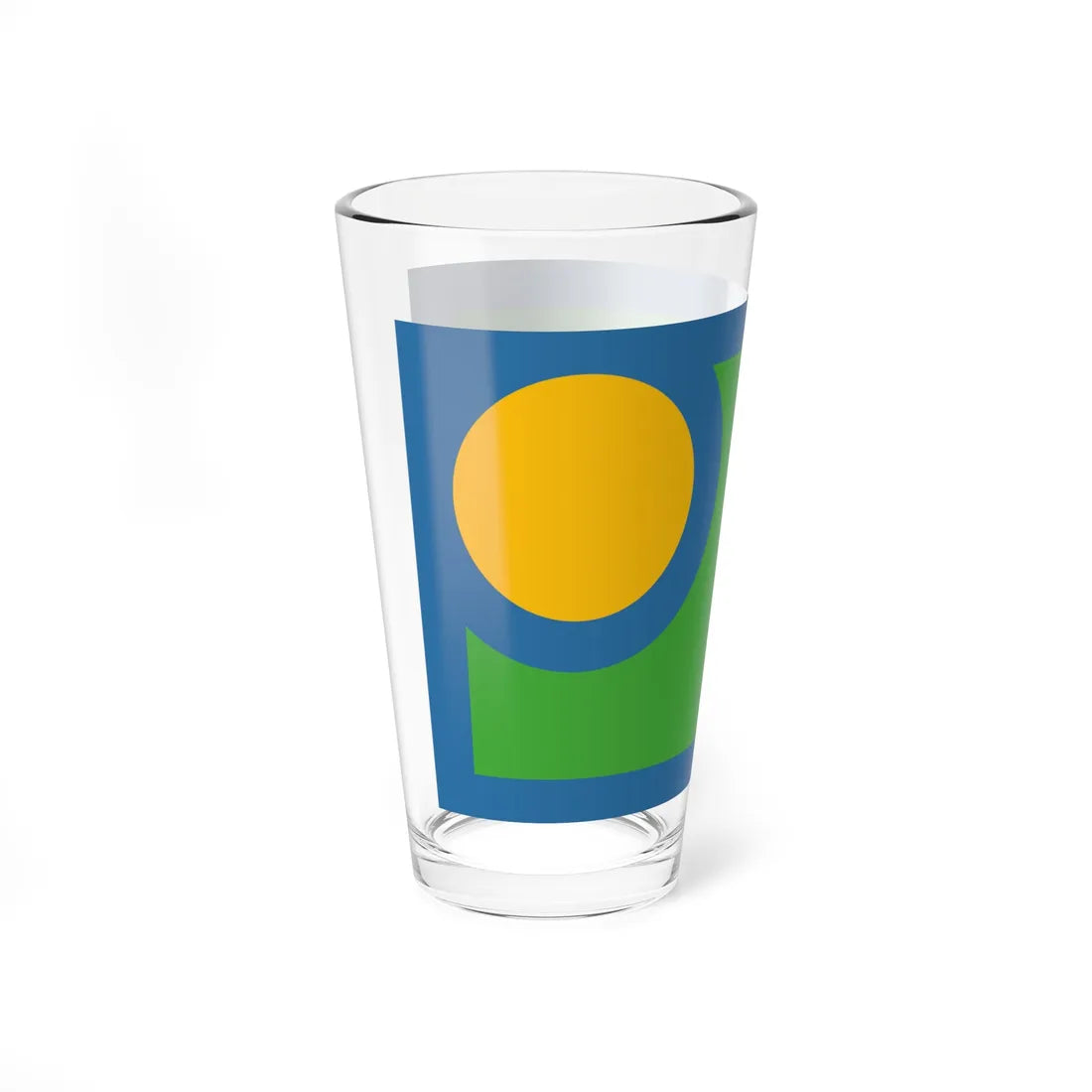 Flag of Peoria County Illinois (United States) Pint Glass 16oz - Go Mug Yourself