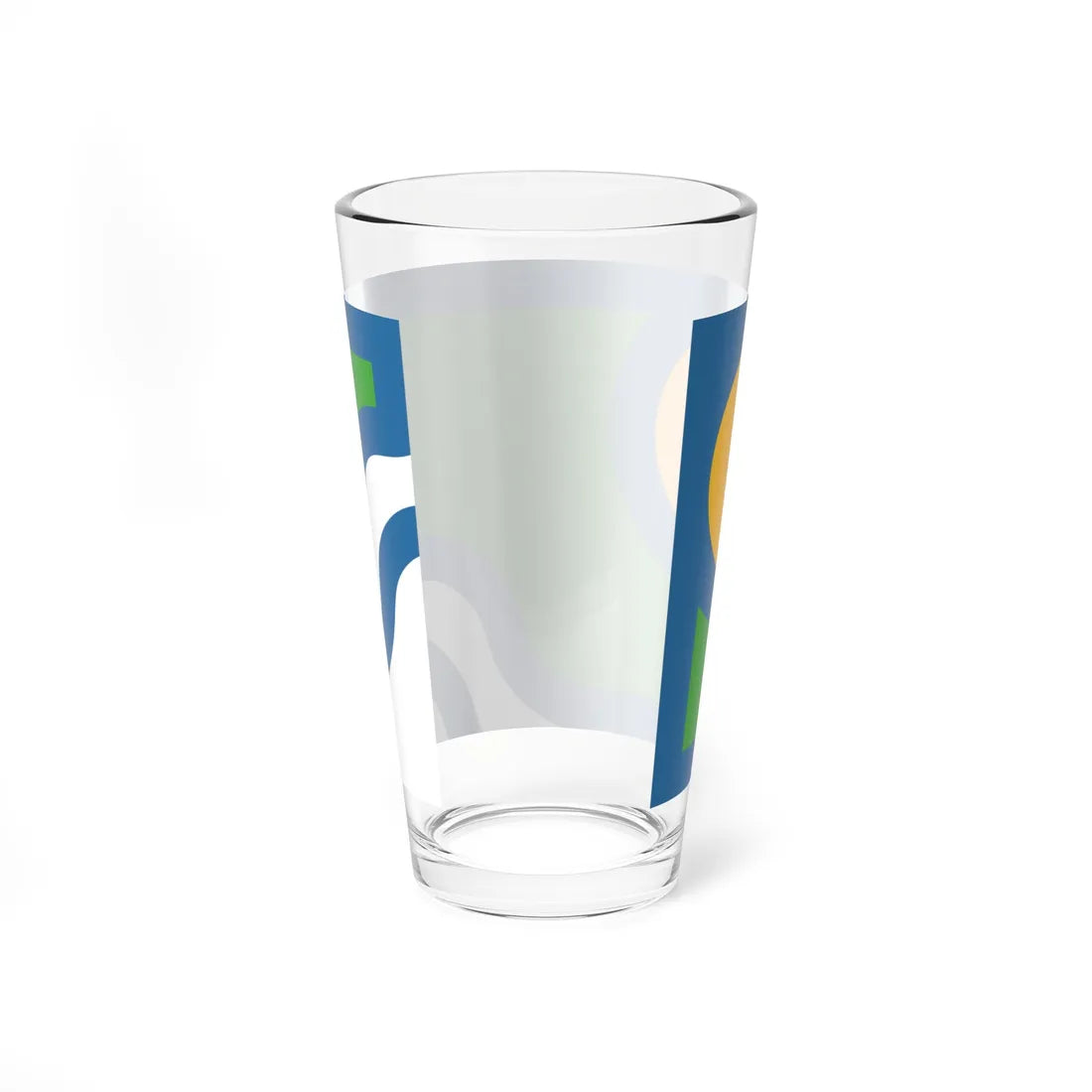 Flag of Peoria County Illinois (United States) Pint Glass 16oz - Go Mug Yourself