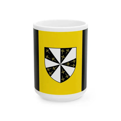 Flag of Pepingen (Belgium) White Coffee Mug 15oz - Go Mug Yourself