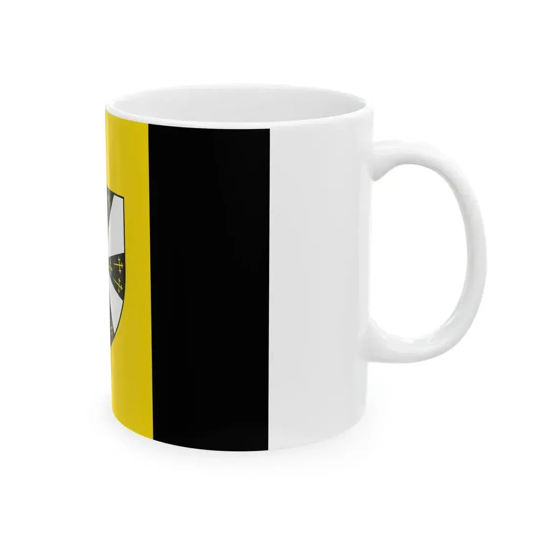 Flag of Pepingen (Belgium) White Coffee Mug - Go Mug Yourself