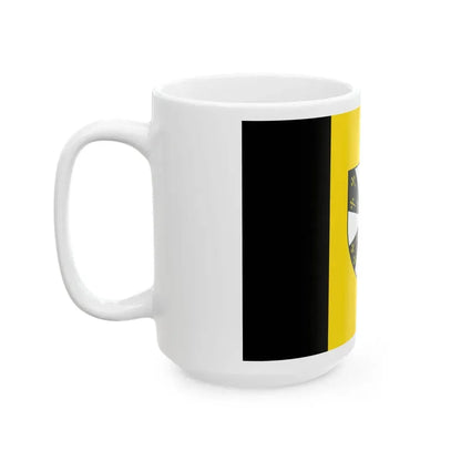 Flag of Pepingen (Belgium) White Coffee Mug - Go Mug Yourself