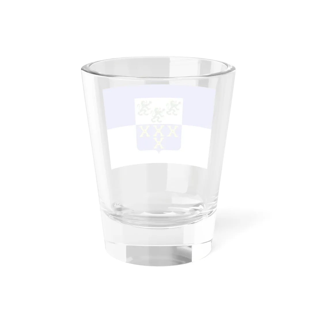 Flag of Pepinster (Belgium) Shot Glass 1.5oz - Go Mug Yourself