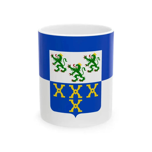 Flag of Pepinster (Belgium) White Coffee Mug 11oz - Go Mug Yourself