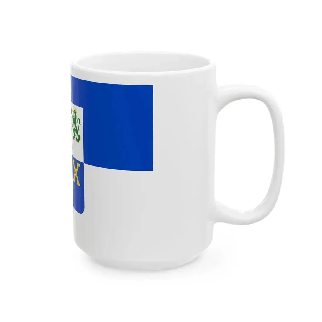 Flag of Pepinster (Belgium) White Coffee Mug - Go Mug Yourself