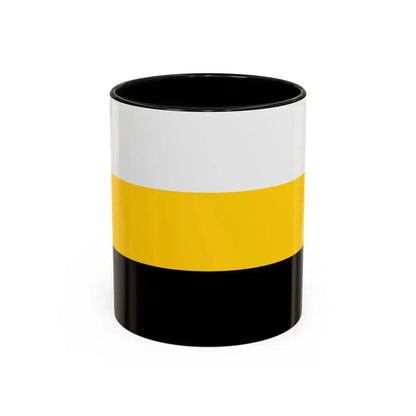 Flag of Perak Malaysia - Accent Coffee Mug 11oz Black - Go Mug Yourself