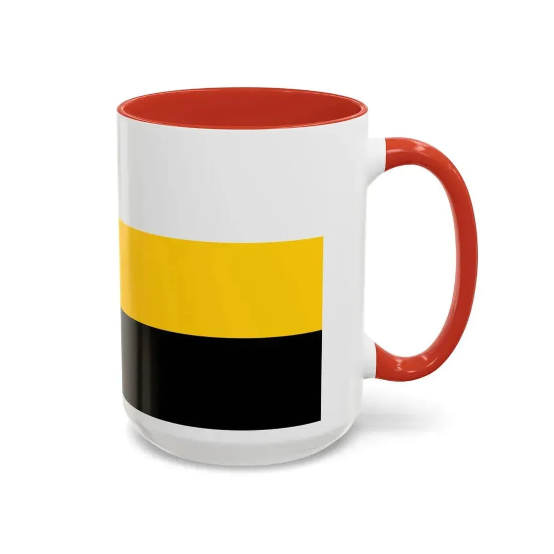 Flag of Perak Malaysia - Accent Coffee Mug - Go Mug Yourself