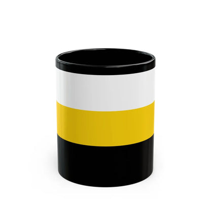 Flag of Perak Malaysia - Black Coffee Mug-11oz-Go Mug Yourself