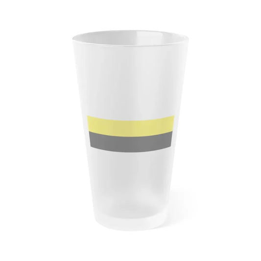 Flag of Perak Malaysia - Frosted Pint Glass 16oz 16oz Frosted - Go Mug Yourself