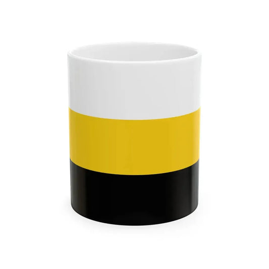 Flag of Perak (Malaysia) White Coffee Mug 11oz - Go Mug Yourself