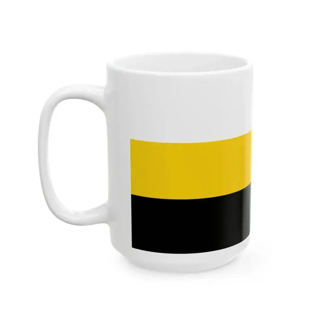Flag of Perak Malaysia - White Coffee Mug - Go Mug Yourself