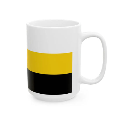 Flag of Perak Malaysia - White Coffee Mug-Go Mug Yourself