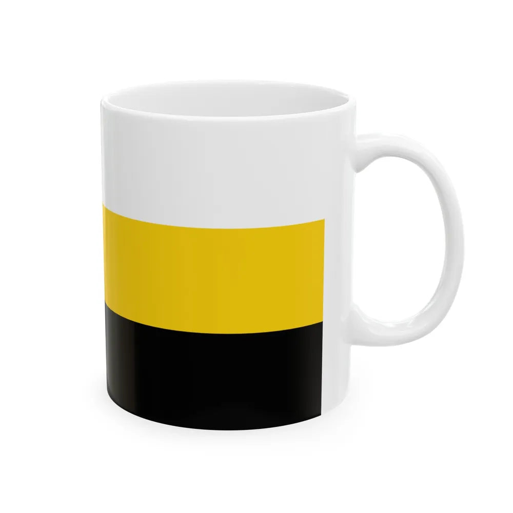 Flag of Perak Malaysia - White Coffee Mug-Go Mug Yourself