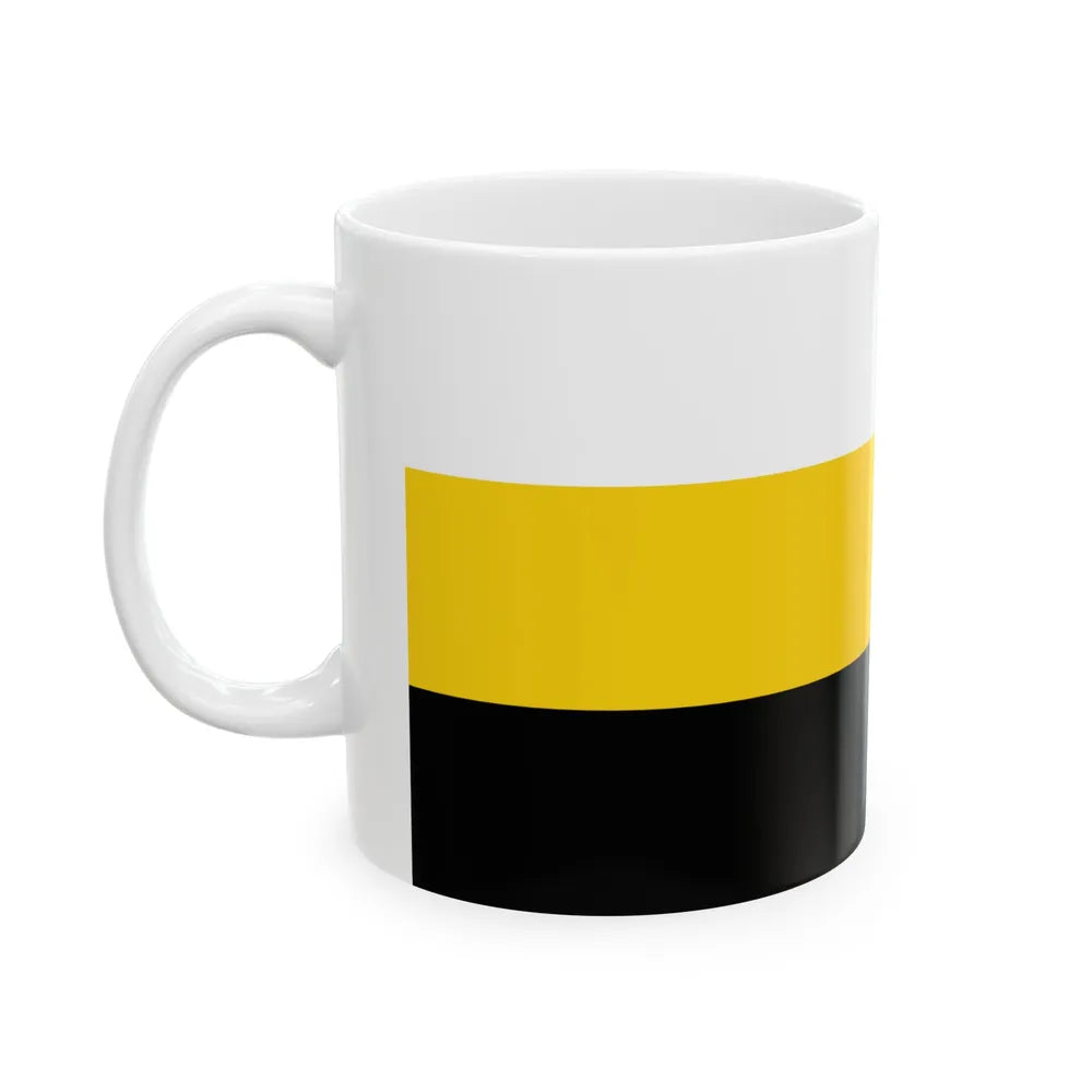 Flag of Perak Malaysia - White Coffee Mug-Go Mug Yourself