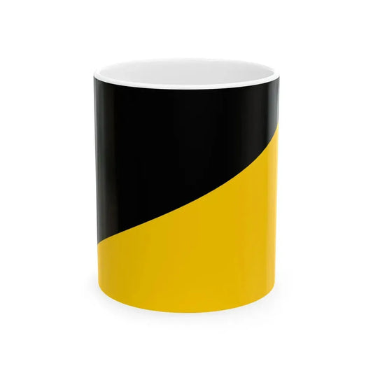Flag of Perak Tengah Perak (Malaysia) White Coffee Mug 11oz - Go Mug Yourself