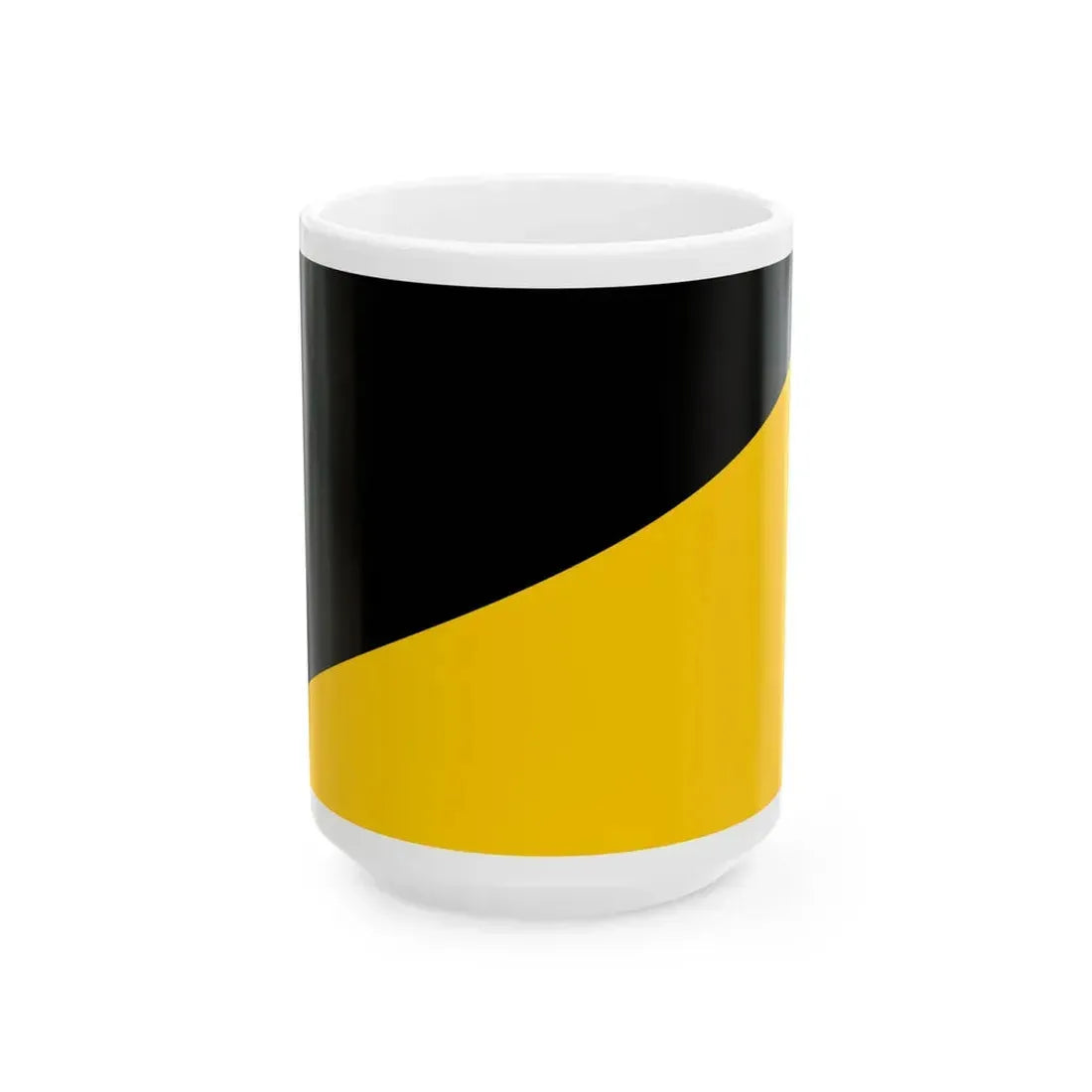 Flag of Perak Tengah Perak (Malaysia) White Coffee Mug 15oz - Go Mug Yourself