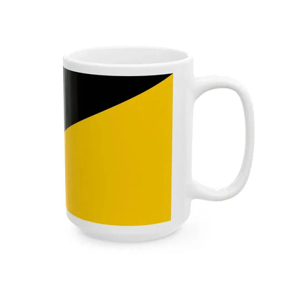Flag of Perak Tengah Perak (Malaysia) White Coffee Mug - Go Mug Yourself