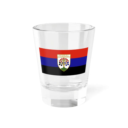 Flag of Perbal (Hungary) Shot Glass 1.5oz 1.5oz - Go Mug Yourself