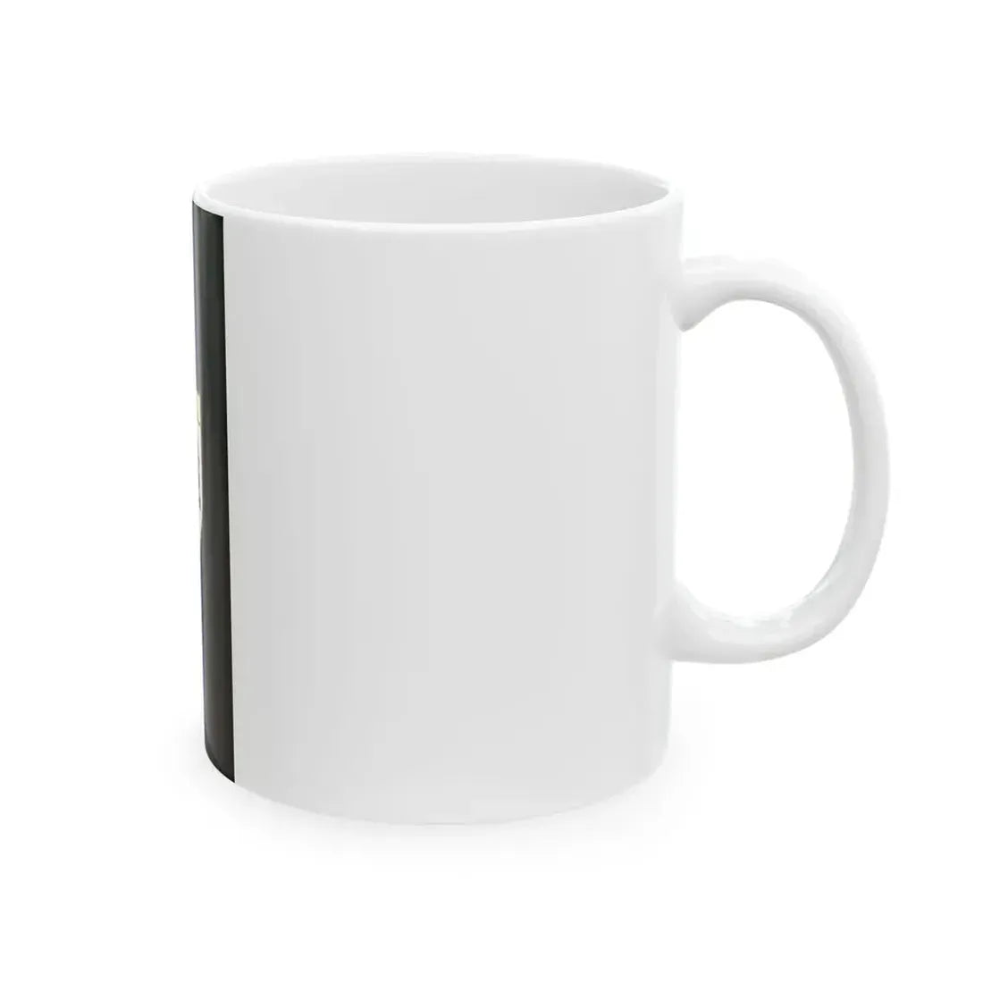 Flag of Perbal vertical (Hungary) White Coffee Mug - Go Mug Yourself