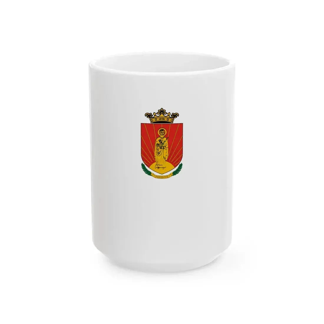 Flag of Perenye (Hungary) White Coffee Mug 15oz - Go Mug Yourself