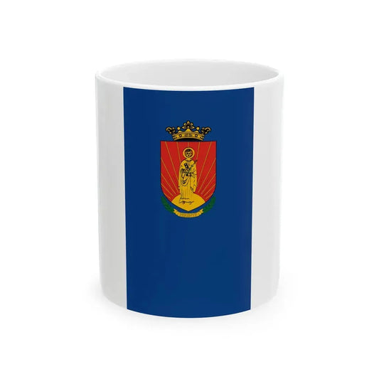Flag of Perenye variant (Hungary) White Coffee Mug 11oz - Go Mug Yourself