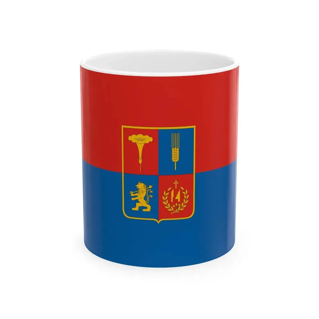 Flag of Perkata (Hungary) White Coffee Mug 11oz - Go Mug Yourself