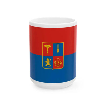 Flag of Perkata (Hungary) White Coffee Mug 15oz - Go Mug Yourself