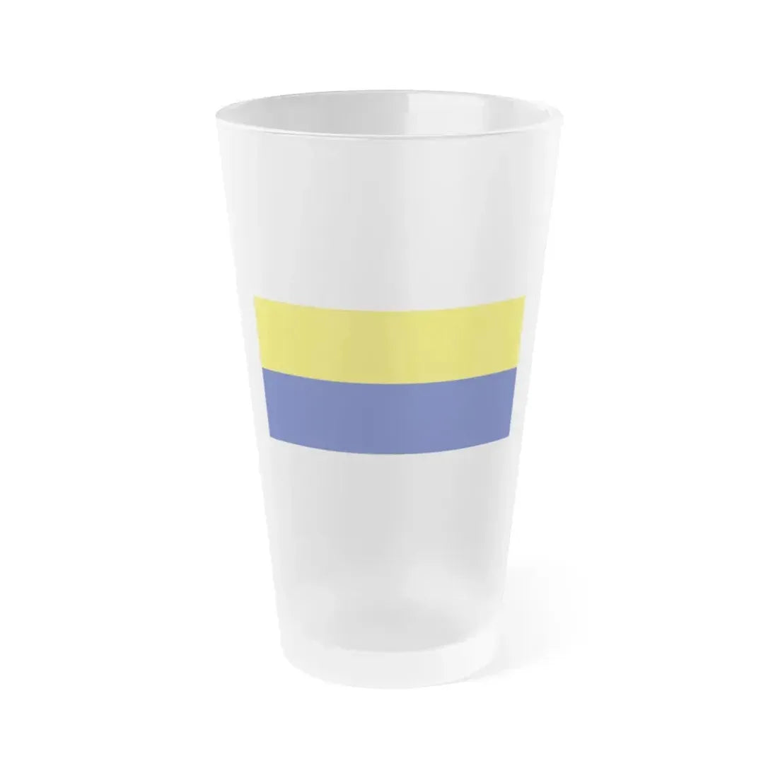 Flag of Perlis Malaysia - Frosted Pint Glass 16oz 16oz Frosted - Go Mug Yourself