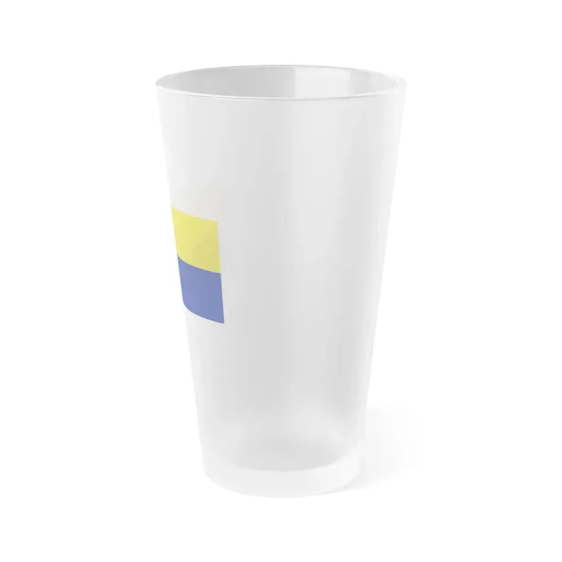 Flag of Perlis Malaysia - Frosted Pint Glass 16oz - Go Mug Yourself