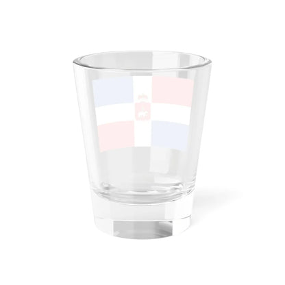 Flag of Perm Krai (Russia) Shot Glass 1.5oz - Go Mug Yourself