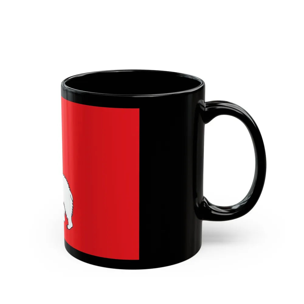 Flag of Perm Russia - Black Coffee Mug-Go Mug Yourself